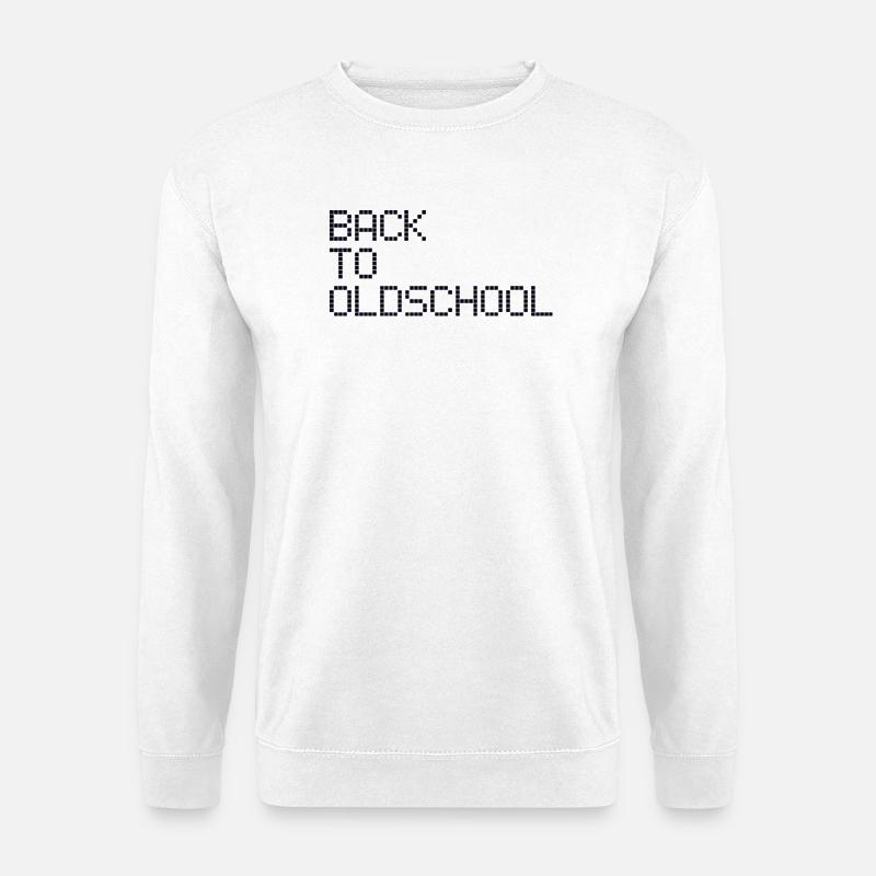 OLDSCHOOL - Unisex Pullover - Weiß
