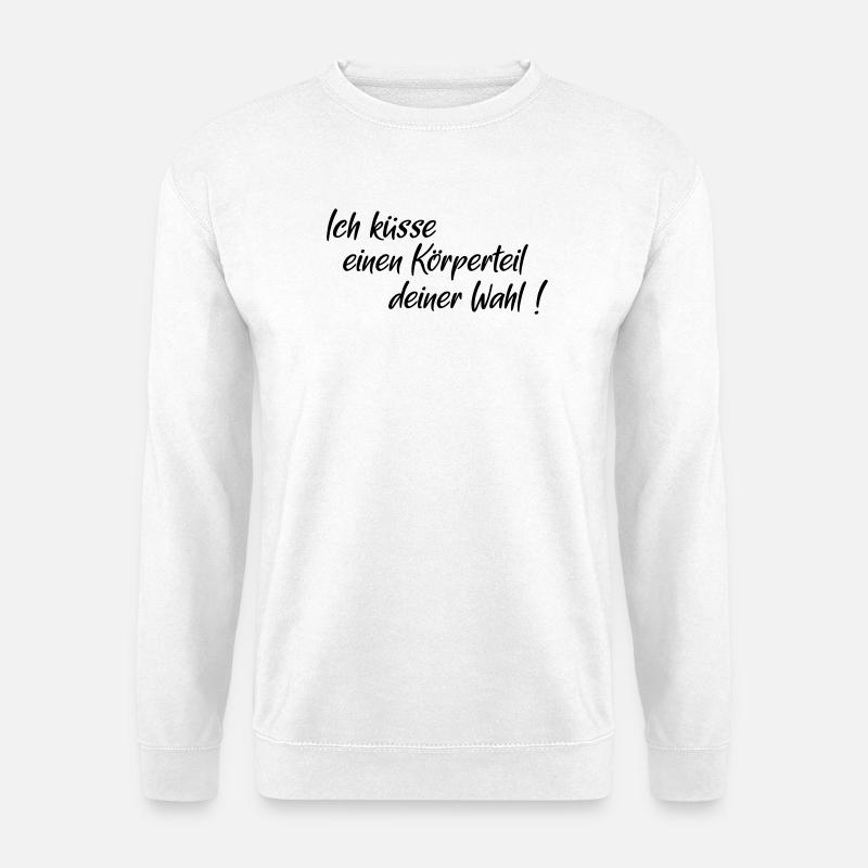 kuesse Koerperteil - Unisex Pullover - Weiß