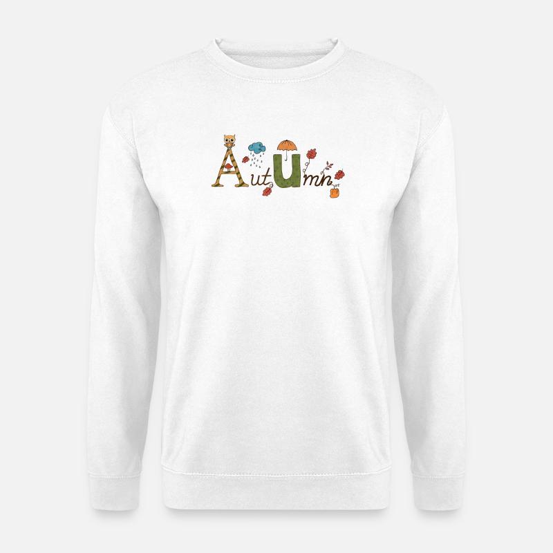 10_Herbst - Unisex Sweatshirt - white