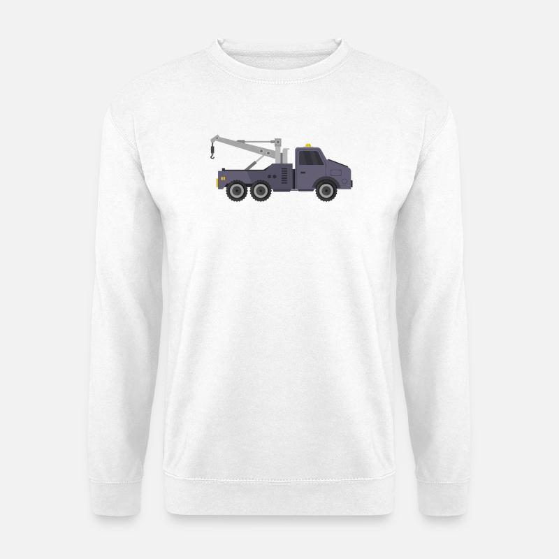 Abschleppwagen - Unisex Pullover - Weiß