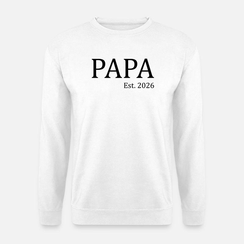 Dad 26 - Unisex Sweatshirt - white
