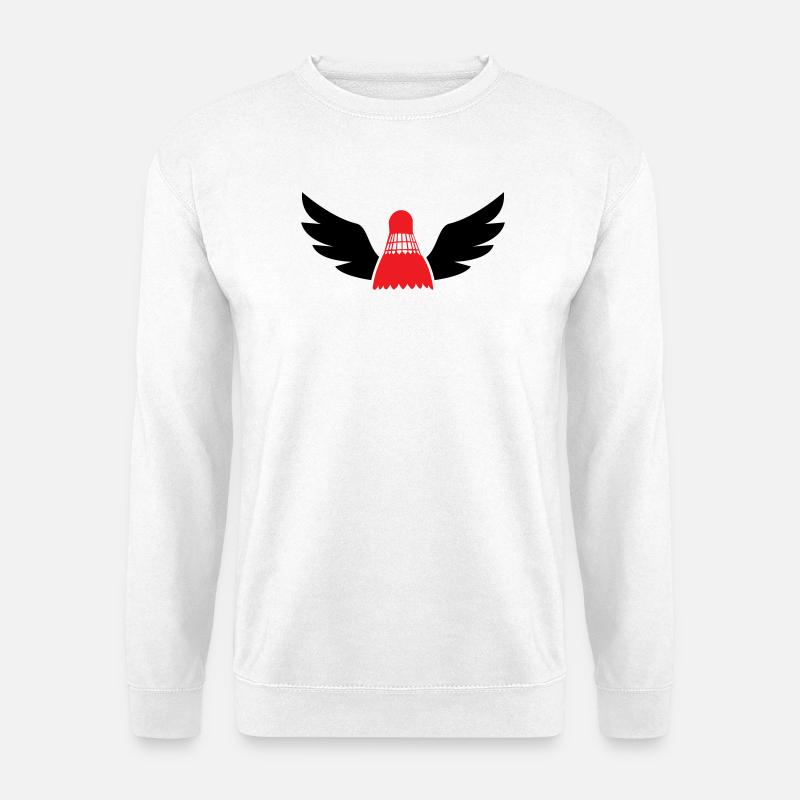 Badminton - Unisex Pullover - Weiß