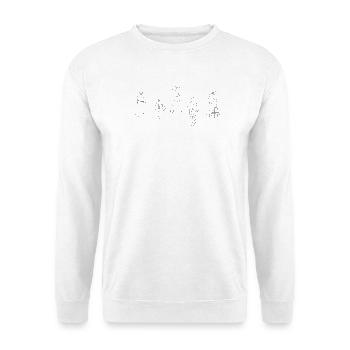 Nous sommes l'art - Sweat-shirt Unisexe - blanc - Devant