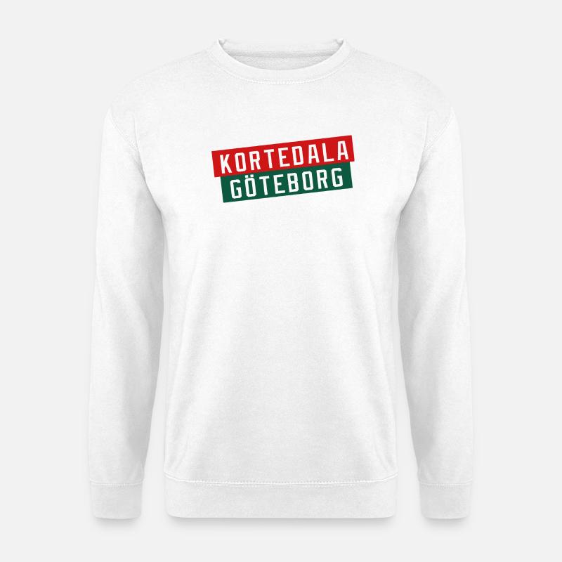 Kortedala Göteborg Colour Block - Unisex Sweatshirt - white