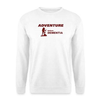 CLIMBING ADVENTURE - Unisex Pullover - Weiß - Vorne