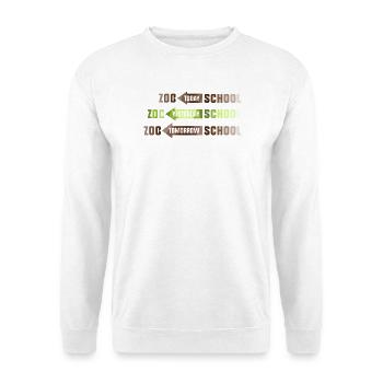 Safari Africa savannah zoo school animal park - Unisex Sweatshirt - white - Front