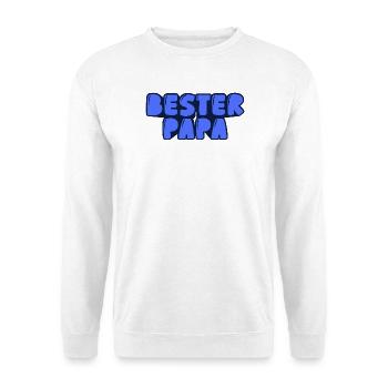 Bester Papa - Unisex Pullover - Weiß - Vorne