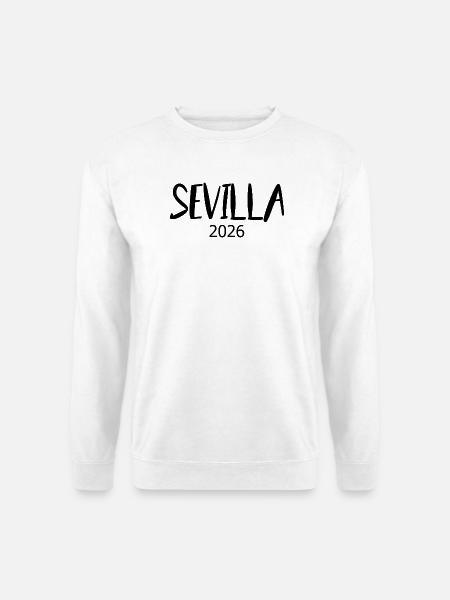Sevilla_2026 - Unisex Pullover - Weiß