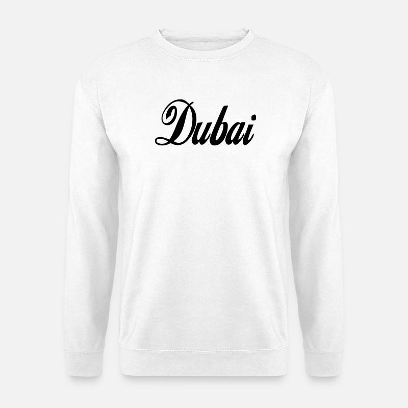 dubai - Unisex Sweatshirt - white