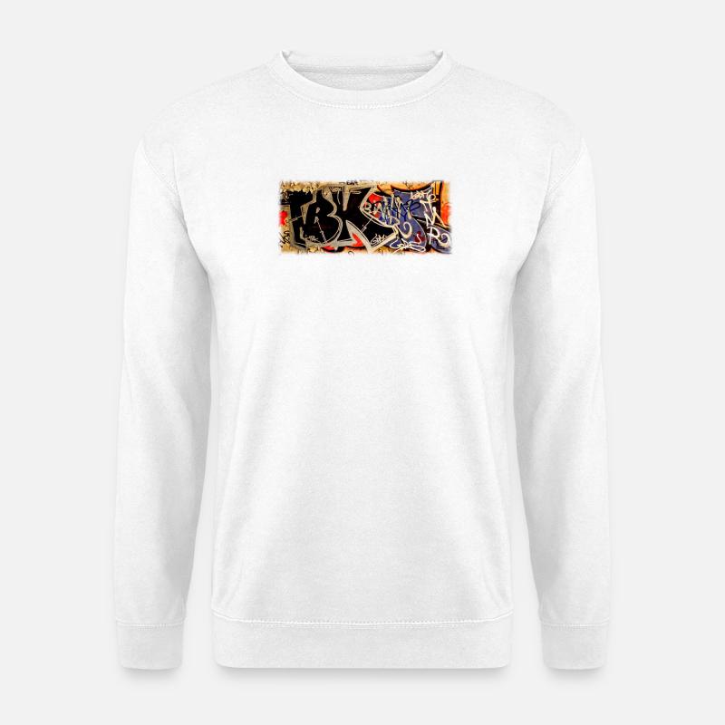 Graffiti - Unisex Pullover - Weiß