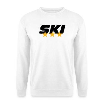 ski - Unisex Sweatshirt - white - Front