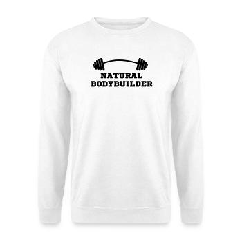 Fitnessstudio - Unisex Pullover - Weiß - Vorne