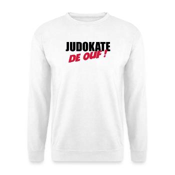 Judo / Judoka / Sport / Kampfkünste / Kampf - Unisex Pullover - Weiß - Vorne
