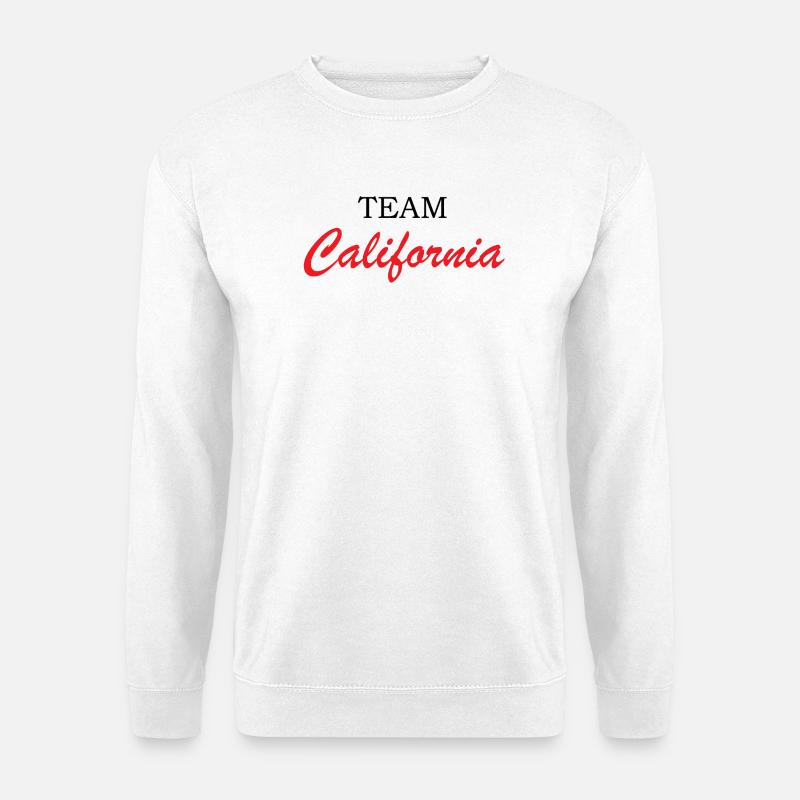 California Script Rot - Unisex Pullover - Weiß
