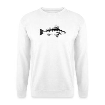 Zander Motif - Unisex Sweatshirt - white - Front
