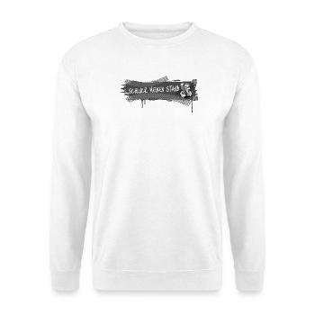 Schluck Meinen Staub Biker Grunge - Unisex Pullover - Weiß - Vorne
