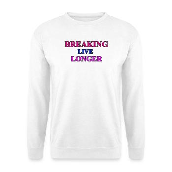 Breaking - dance - Unisex Sweatshirt - white - Front