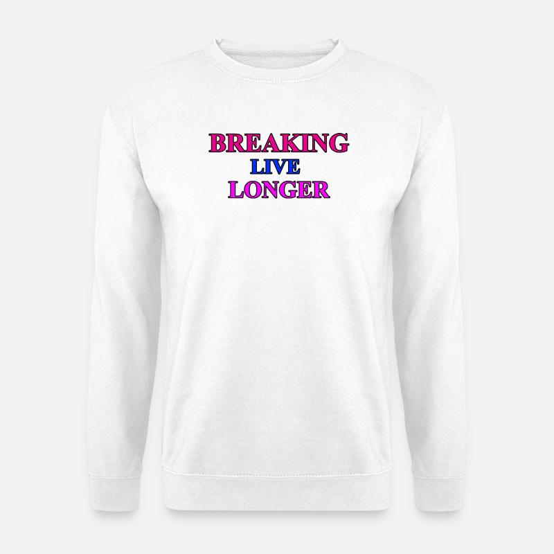 Breaking - Tanz - Unisex Pullover - Weiß
