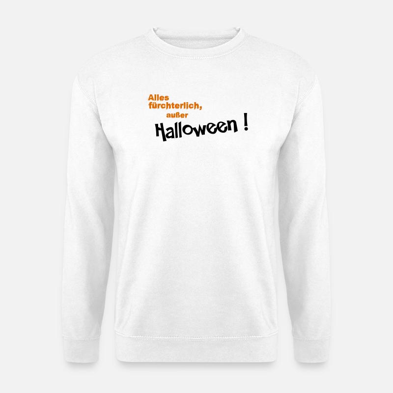 Halloween - Unisex Pullover - Weiß