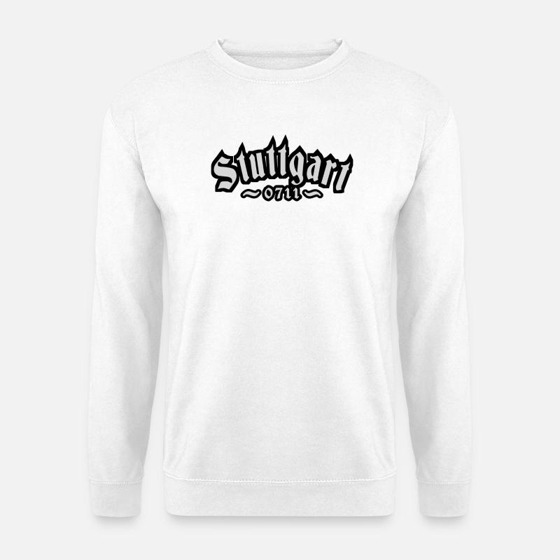Stuttgart Old 0711 - Unisex Pullover - Weiß