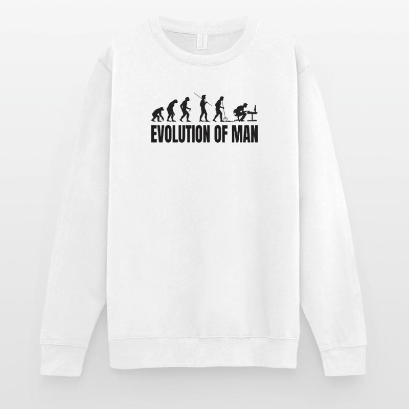 Programmer Computer Freak Evolution Unisex Sweatshirt