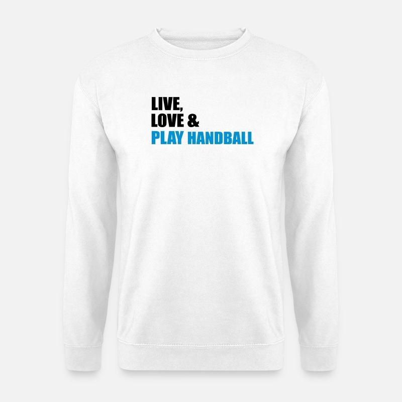 Handball - Unisex Pullover - Weiß
