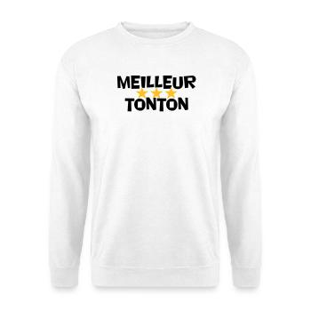 BEST UNCLE - Unisex Pullover - Weiß - Vorne