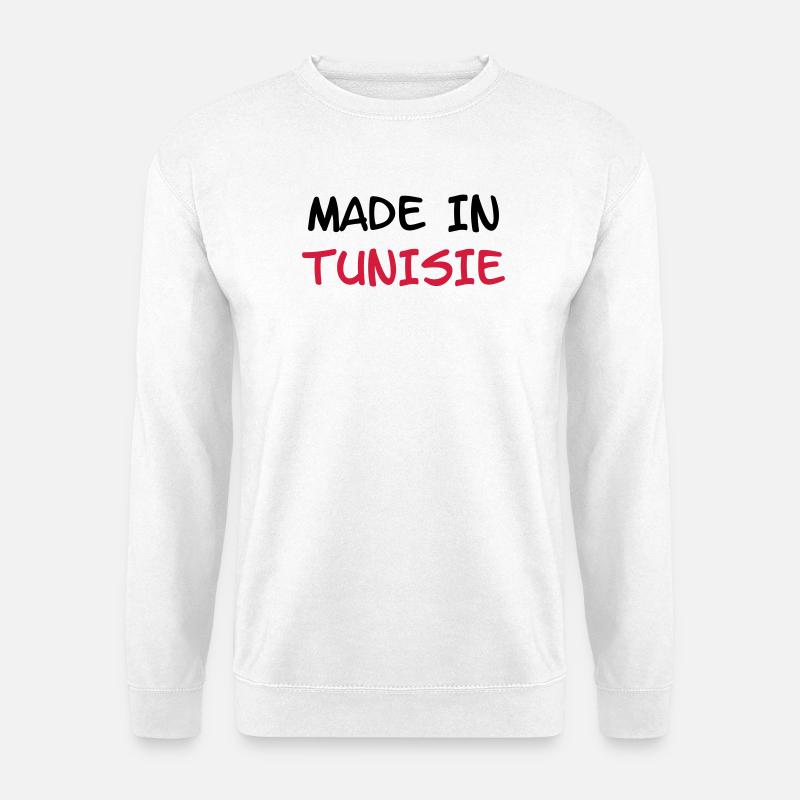Made in Tunisie - Unisex Pullover - Weiß