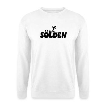 Sölden Ski Wintersport - Unisex Pullover - Weiß - Vorne