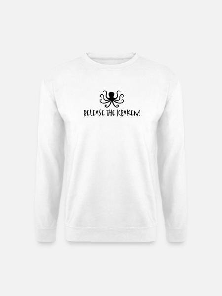 Release the Kraken - Unisex Sweatshirt - white