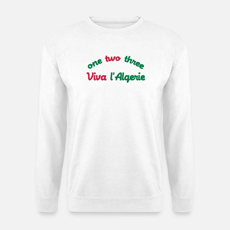 Algérie ! - Unisex Pullover - Weiß
