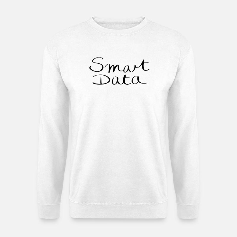 smart data - Unisex Sweatshirt - white