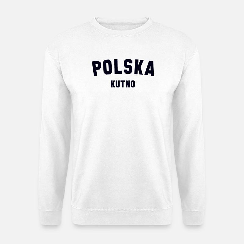 KUTNO Polska Polen - Unisex Pullover - Weiß