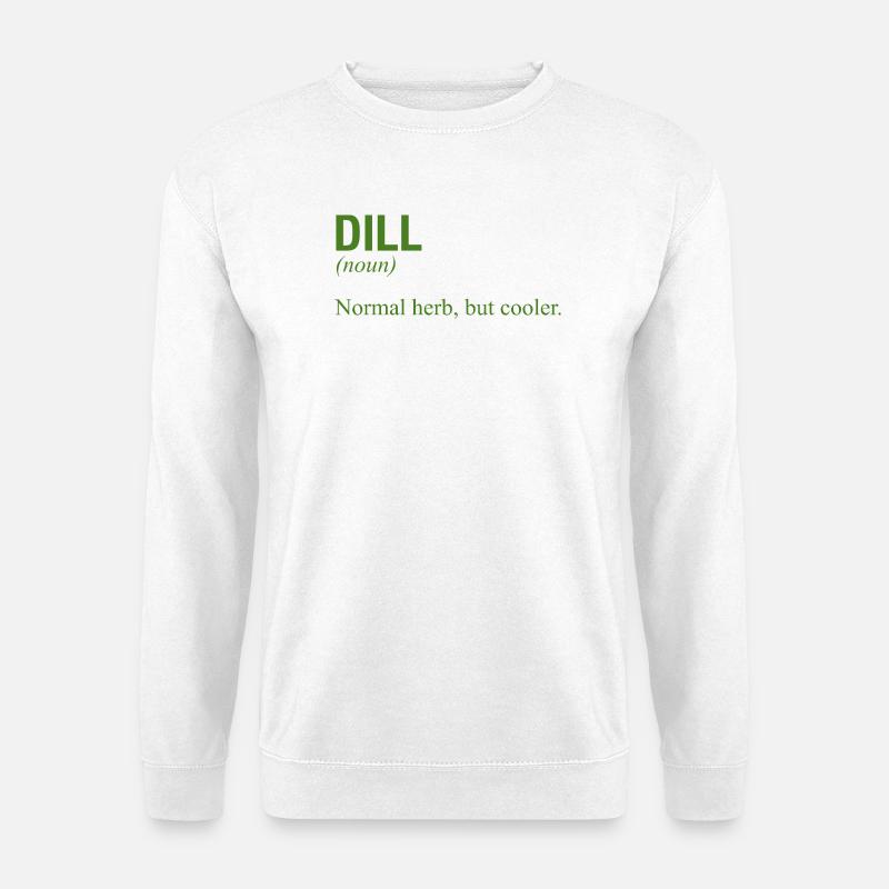 DILL - Unisex Pullover - Weiß