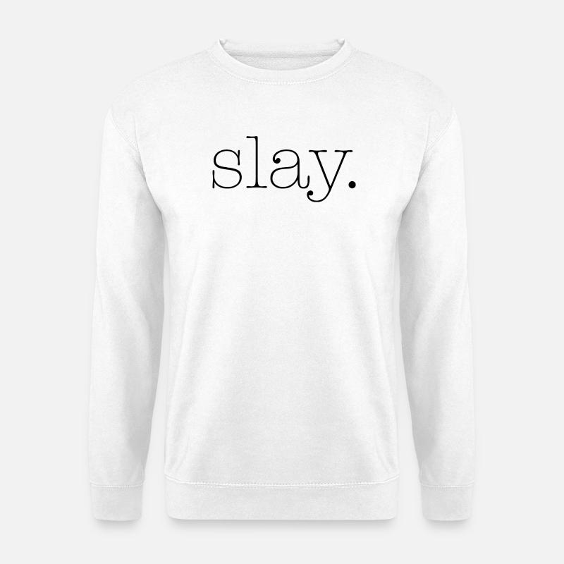 töten - Unisex Pullover - Weiß