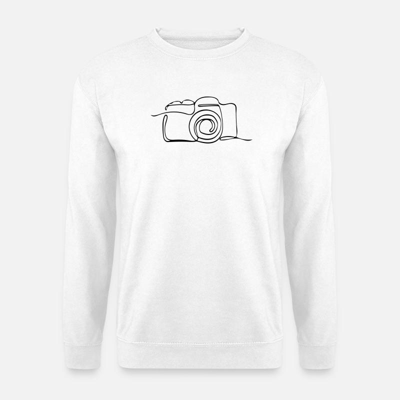 Kamera - Unisex Pullover - Weiß