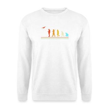 Model Airplane Model Airplane - Unisex Sweatshirt - white - Front