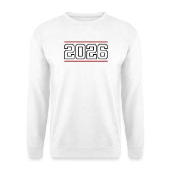 2026 Line - Unisex Sweatshirt - white - Front