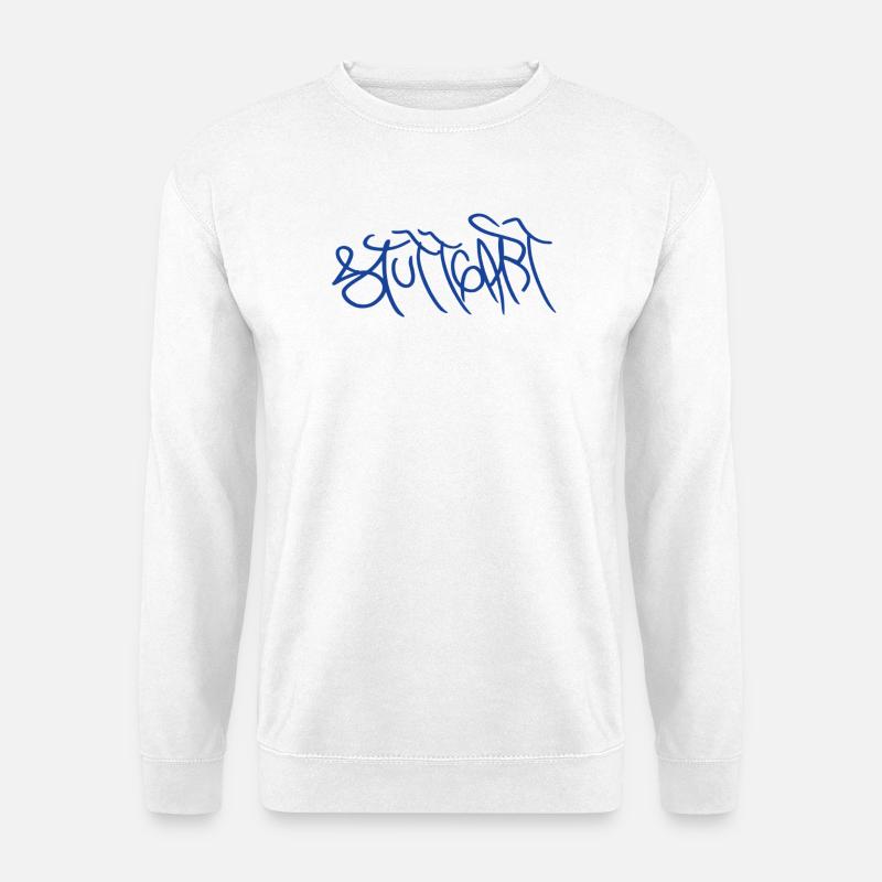 Gift for real Stuttgarters - Unisex Sweatshirt - white