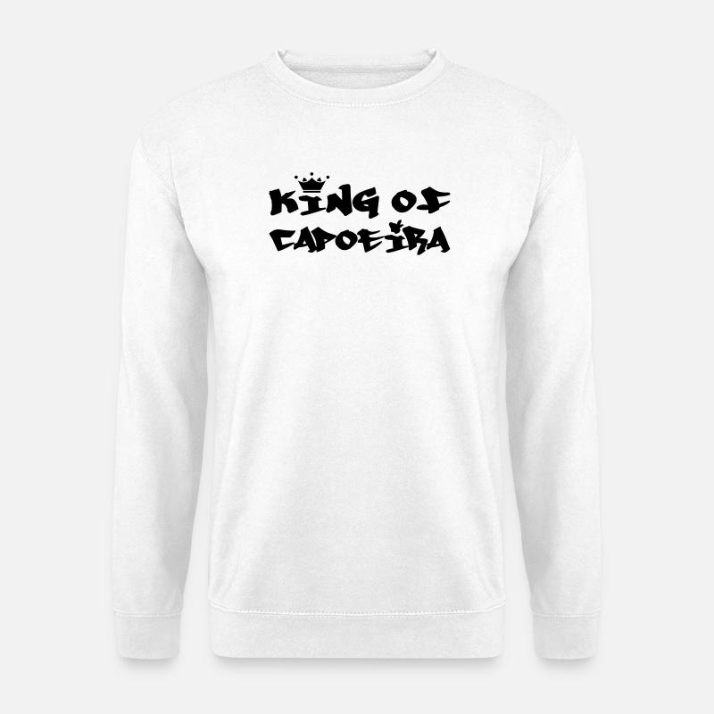 Der König von Capoeira - Unisex Pullover - Weiß