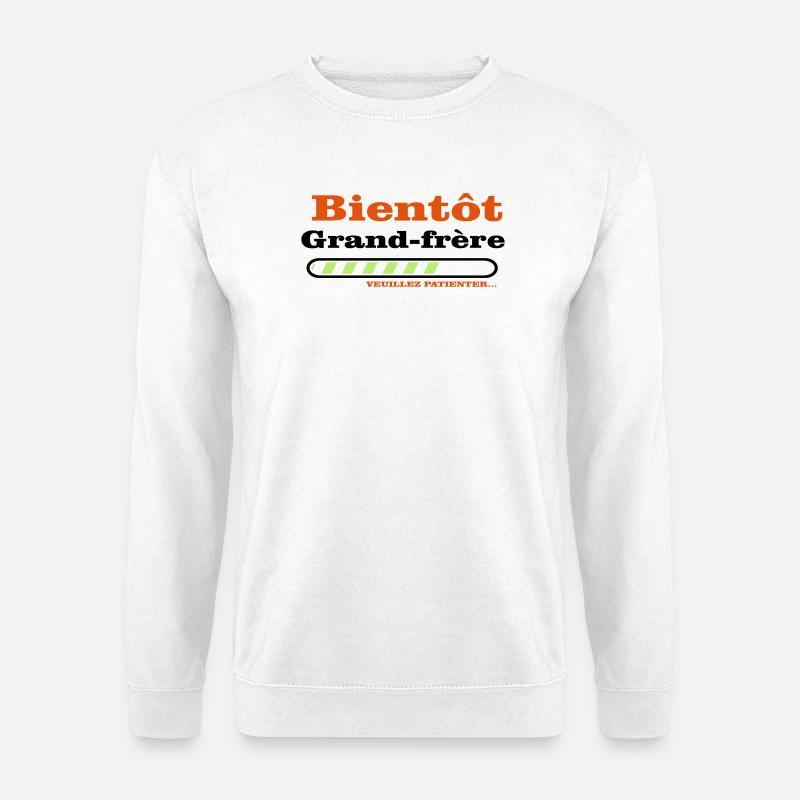 soon to be a big brother - Unisex Sweatshirt - white