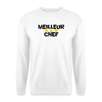 Best Chef - Unisex Sweatshirt - white - Front