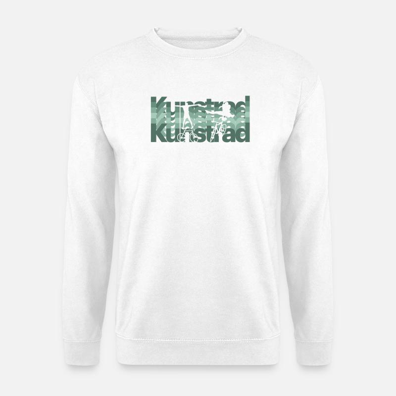Kunstrad, Kunstradfahren, Hallenradsport - Unisex Pullover - Weiß