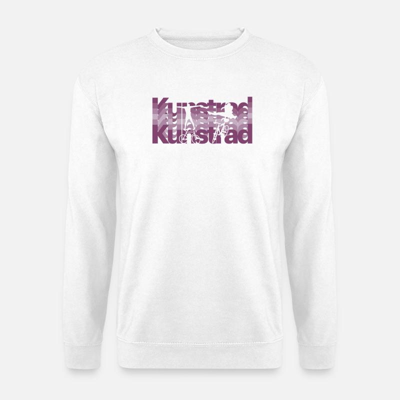 Kunstrad, Kunstradfahren, Hallenradsport - Unisex Pullover - Weiß
