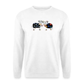 Cows - Unisex Sweatshirt - white - Front