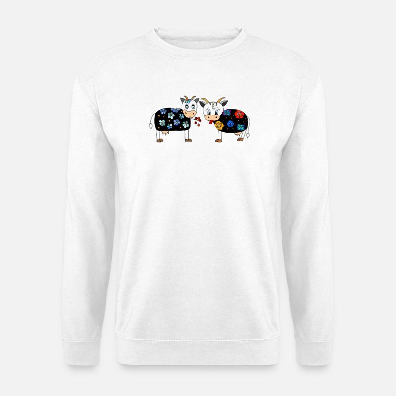 Cows - Unisex Sweatshirt - white
