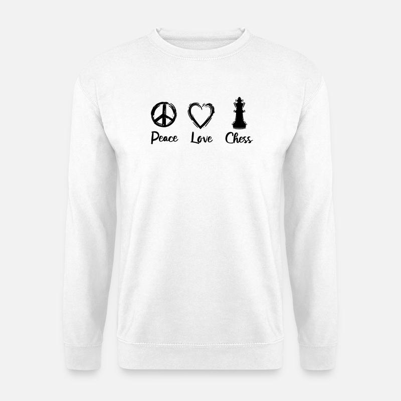 chess motivation - Unisex Sweatshirt - white