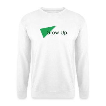 Grandis un peu - Sweat-shirt Unisexe - blanc - Devant
