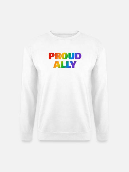 LGBTQ-Verbündeter - Unisex Pullover - Weiß