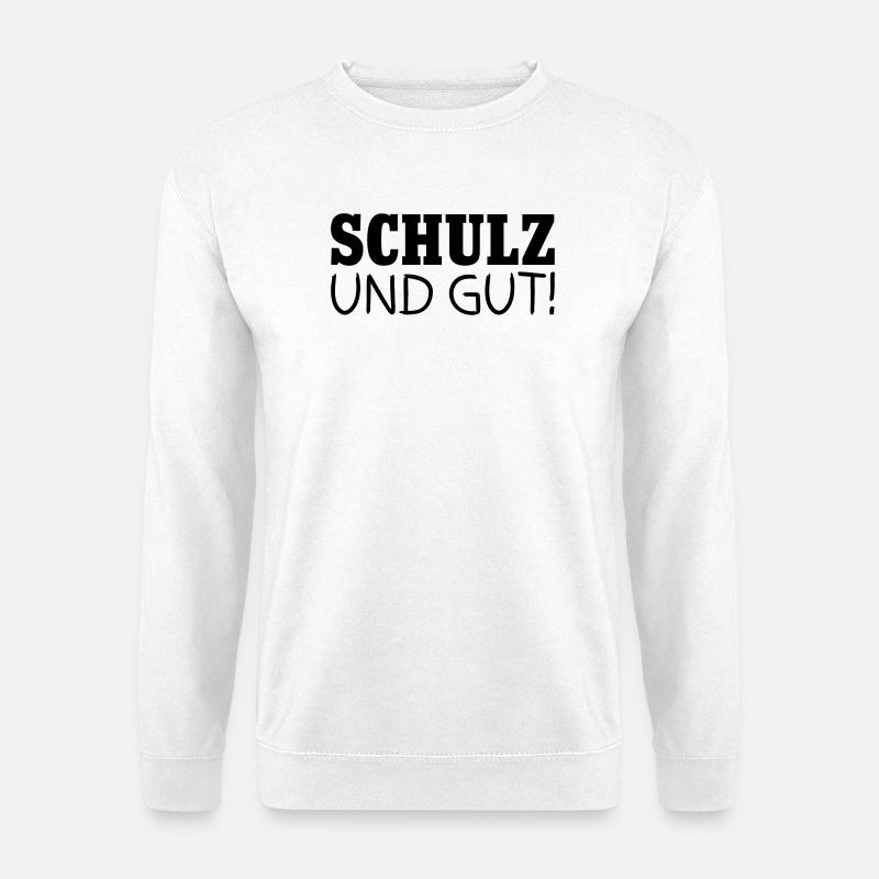 Schulz und gut - Unisex Pullover - Weiß